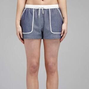 Rebecca Minkoff | Valencia Mesh Navy Drawstring Shorts Size Medium